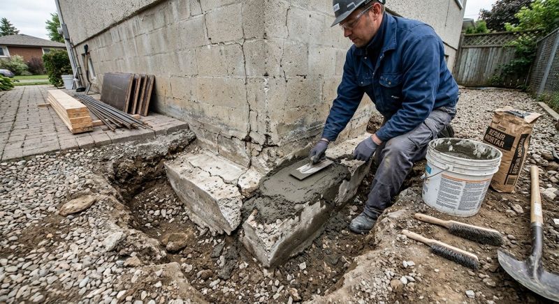 Cement Footing Installation Service